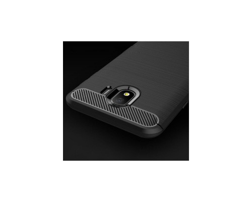 Чохол до мобільного телефона Laudtec для Samsung J4/J400 Carbon Fiber (Black) (LT-J400F)