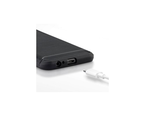 Чохол до мобільного телефона Laudtec для Samsung J4/J400 Carbon Fiber (Black) (LT-J400F)
