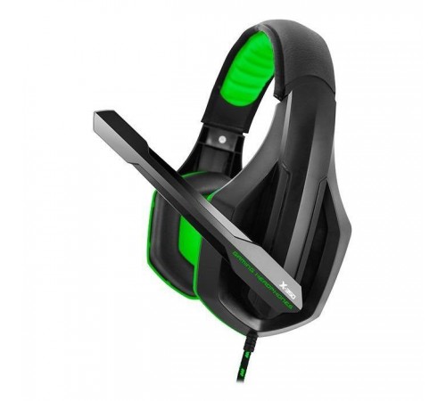 Наушники Gemix X-350 black-green Наушники Gemix X-350 black-green