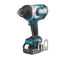 Гайковерт Makita LXT, 5Аг х 2шт, Makpac, 1050Нм, 3/4" (DTW1001RTJ)
