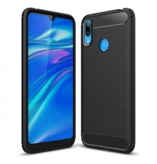 Чехол для мобильного телефона Laudtec для Huawei Y7 2019 Carbon Fiber (Black) (LT-HY72019B)