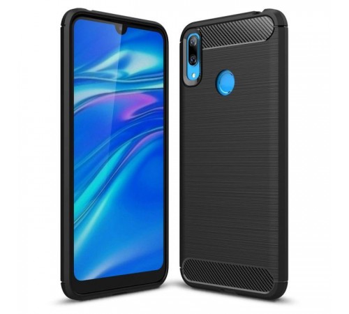 Чехол для мобильного телефона Laudtec для Huawei Y7 2019 Carbon Fiber (Black) (LT-HY72019B) Чехол для мобильного телефона Laudtec для Huawei Y7 2019 Carbon Fiber (Black) (LT-HY72019B)