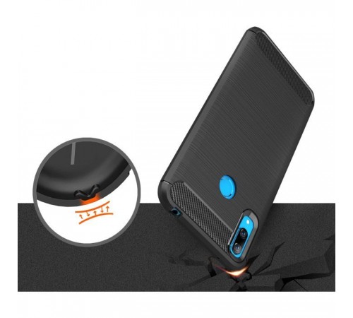 Чехол для мобильного телефона Laudtec для Huawei Y7 2019 Carbon Fiber (Black) (LT-HY72019B) Чехол для мобильного телефона Laudtec для Huawei Y7 2019 Carbon Fiber (Black) (LT-HY72019B)
