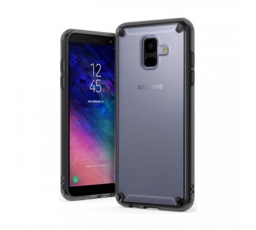Чохол до мобільного телефона Ringke Fusion Samsung Galaxy A6 Smoke Black (RCS4438) Чохол до мобільного телефона Ringke Fusion Samsung Galaxy A6 Smoke Black (RCS4438)