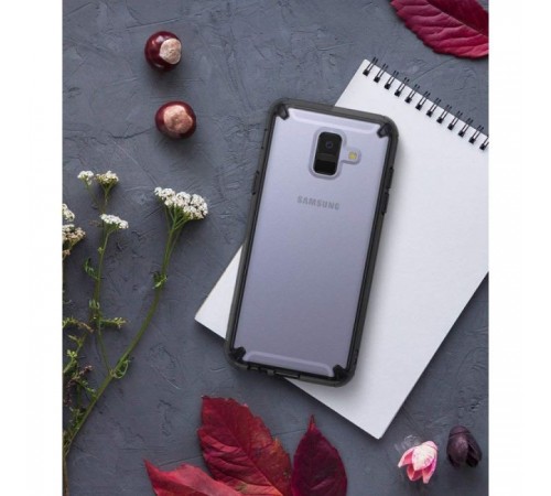 Чохол до мобільного телефона Ringke Fusion Samsung Galaxy A6 Smoke Black (RCS4438) Чохол до мобільного телефона Ringke Fusion Samsung Galaxy A6 Smoke Black (RCS4438)