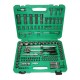 Набір інструментів Toptul автомобільний 1/4", 1/2" 108од. (6-гр.) (GCAI108R)
