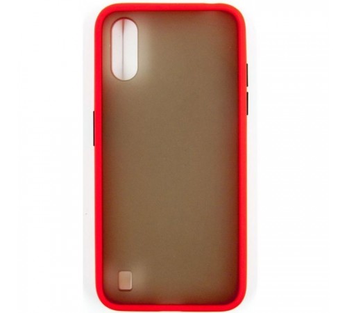 Чохол до мобільного телефона Dengos Samsung Galaxy A01 (red) (DG-TPU-MATT-33) Чохол до мобільного телефона Dengos Samsung Galaxy A01 (red) (DG-TPU-MATT-33)