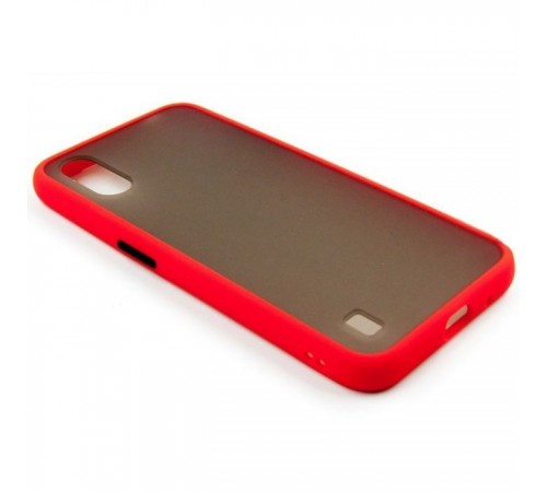 Чохол до мобільного телефона Dengos Samsung Galaxy A01 (red) (DG-TPU-MATT-33) Чохол до мобільного телефона Dengos Samsung Galaxy A01 (red) (DG-TPU-MATT-33)