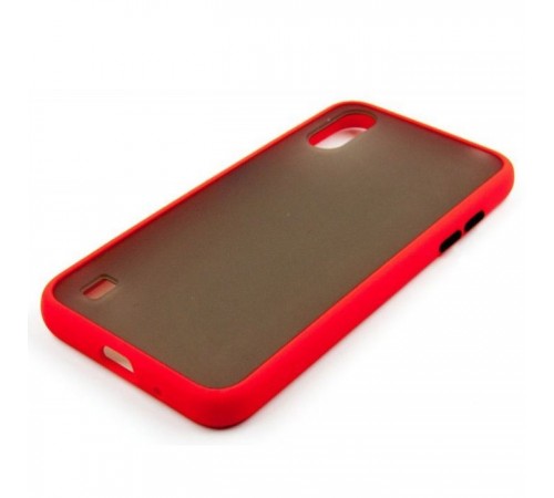 Чохол до мобільного телефона Dengos Samsung Galaxy A01 (red) (DG-TPU-MATT-33) Чохол до мобільного телефона Dengos Samsung Galaxy A01 (red) (DG-TPU-MATT-33)