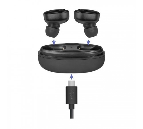 Навушники Defender Twins 635 TWS Bluetooth Black (63635) Навушники Defender Twins 635 TWS Bluetooth Black (63635)