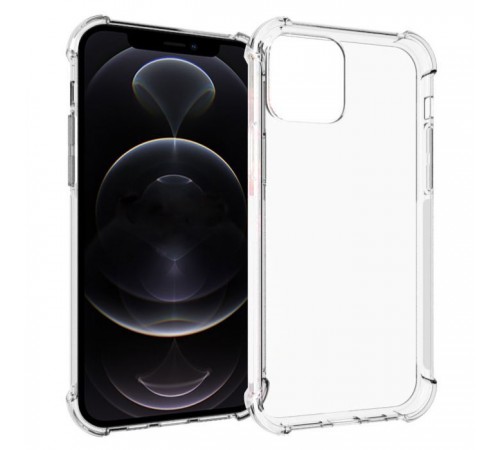 Чохол до мобільного телефона BeCover Anti-Shock Apple iPhone 12 Pro Clear (705436) Чохол до мобільного телефона BeCover Anti-Shock Apple iPhone 12 Pro Clear (705436)