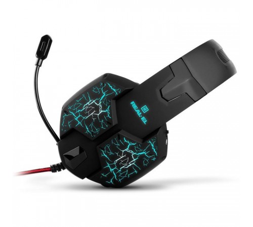 Навушники REAL-EL GDX-7750 Black-Red