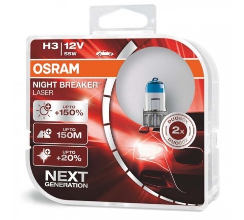 Автолампа Osram галогенова 55W (OS 64151NL-HCB) Автолампа Osram галогенова 55W (OS 64151NL-HCB)