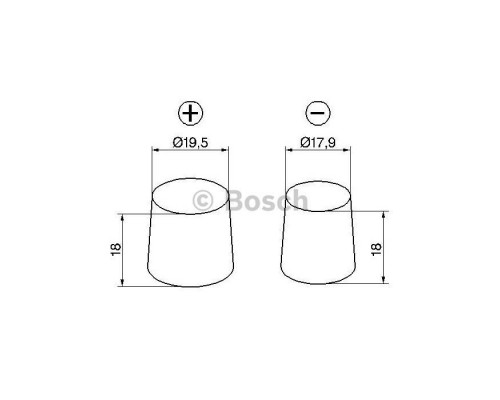 Акумулятор автомобільний Bosch 74А (0 092 S50 070) Акумулятор автомобільний Bosch 74А (0 092 S50 070)