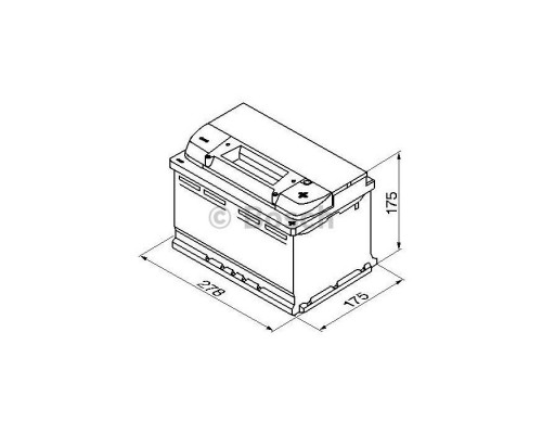 Акумулятор автомобільний Bosch 74А (0 092 S50 070) Акумулятор автомобільний Bosch 74А (0 092 S50 070)