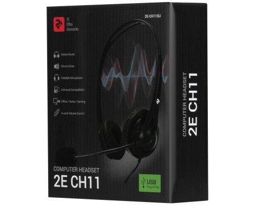 Наушники 2E CH11 USB (2E-CH11SU) Наушники 2E CH11 USB (2E-CH11SU)