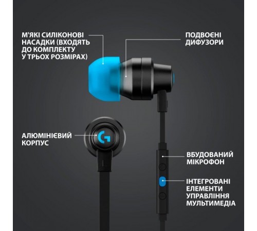 Наушники Logitech G333 Black (981-000924) Наушники Logitech G333 Black (981-000924)