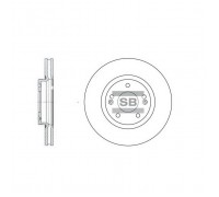 Гальмівний диск HI-Q SD1055