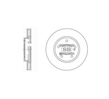 Тормозной диск HI-Q SD4312