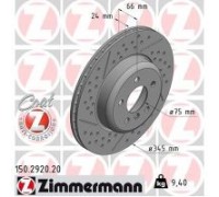 Гальмівний диск ZIMMERMANN 150.2920.20