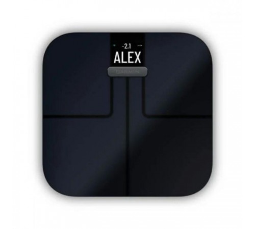Ваги підлогові Garmin Index S2 Smart Scale, Intl, Black, 1 pack (010-02294-12)