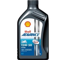 Моторна олива Shell Advance 4T Ultra 15W50 1л (5434)