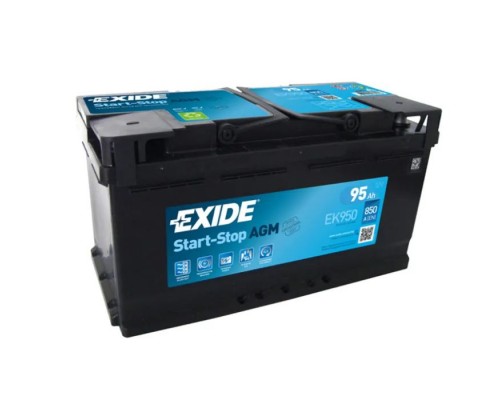 Аккумулятор автомобильный EXIDE START-STOP AGM 95A (EK950)