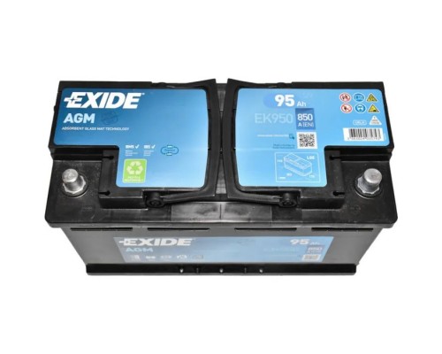 Аккумулятор автомобильный EXIDE START-STOP AGM 95A (EK950)