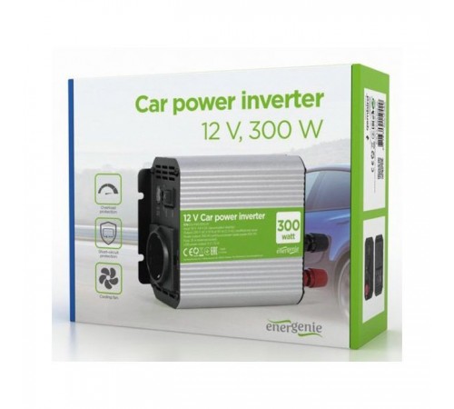 Автомобільний інвертор EnerGenie 12V/220V 300 Вт (EG-PWC300-01) Автомобільний інвертор EnerGenie 12V/220V 300 Вт (EG-PWC300-01)