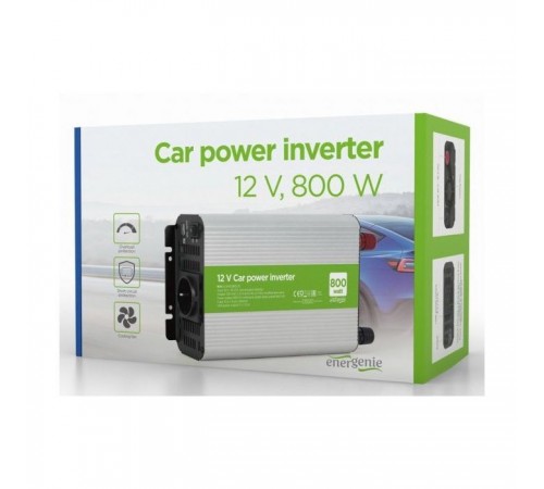 Автомобільний інвертор EnerGenie 12V/220V 800 Вт (EG-PWC800-01) Автомобільний інвертор EnerGenie 12V/220V 800 Вт (EG-PWC800-01)