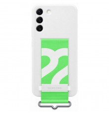 Чохол до мобільного телефона Samsung Silicone with Strap Cover Galaxy S22 Plus White (EF-GS906TWEGRU)