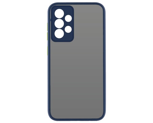 Чохол до мобільного телефона MakeFuture Samsung A33 Frame (Matte PC+TPU) Blue (MCMF-SA33BL) Чохол до мобільного телефона MakeFuture Samsung A33 Frame (Matte PC+TPU) Blue (MCMF-SA33BL)