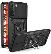 Чохол до мобільного телефона BeCover Military Samsung Galaxy S21 FE SM-G990 Black (707364)
