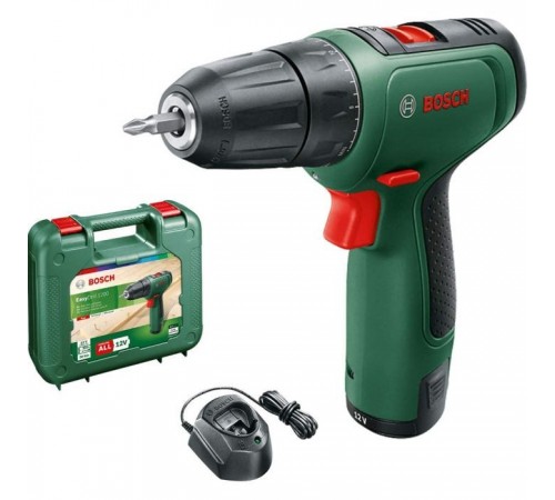 Шуруповерт Bosch EasyDrill 1200, 12В, 1х1.5Ач, ЗП, кейс (0.603.9D3.006) Шуруповерт Bosch EasyDrill 1200, 12В, 1х1.5Ач, ЗП, кейс (0.603.9D3.006)