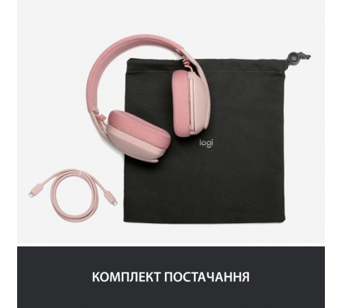 Наушники Logitech Zone Vibe 100 Wireless Rose (981-001224) Наушники Logitech Zone Vibe 100 Wireless Rose (981-001224)