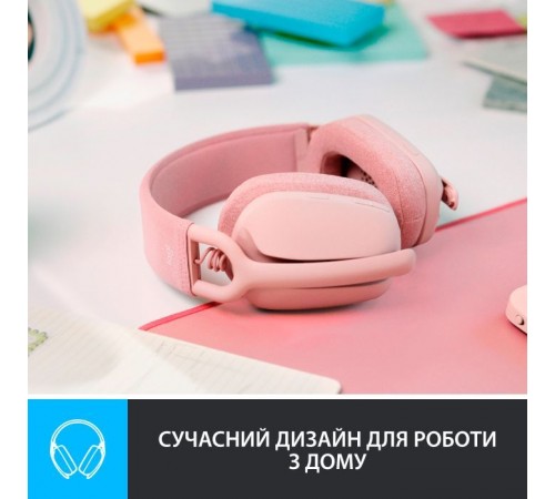 Наушники Logitech Zone Vibe 100 Wireless Rose (981-001224) Наушники Logitech Zone Vibe 100 Wireless Rose (981-001224)