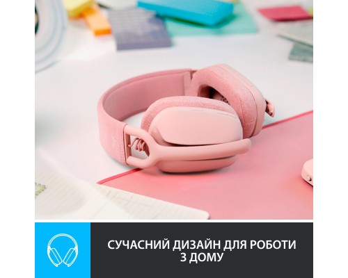 Наушники Logitech Zone Vibe 100 Wireless Rose (981-001224) Наушники Logitech Zone Vibe 100 Wireless Rose (981-001224)