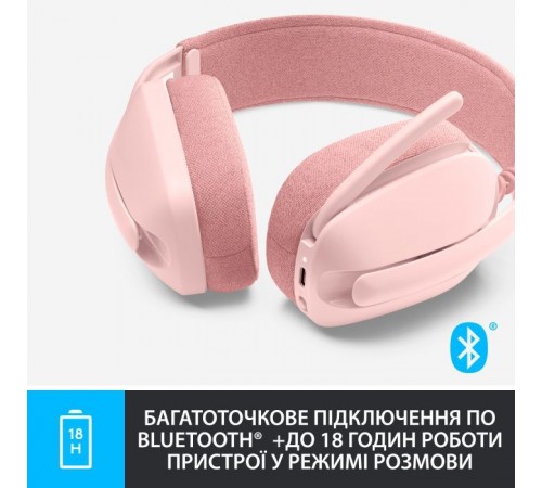 Наушники Logitech Zone Vibe 100 Wireless Rose (981-001224) Наушники Logitech Zone Vibe 100 Wireless Rose (981-001224)