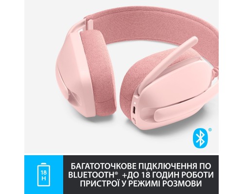 Наушники Logitech Zone Vibe 100 Wireless Rose (981-001224) Наушники Logitech Zone Vibe 100 Wireless Rose (981-001224)