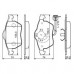 Тормозные колодки Bosch 0 986 494 050