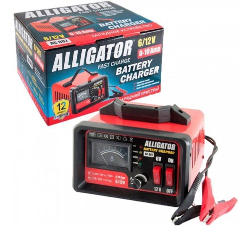 Зарядное устройство для автомобильного аккумулятора Alligator AC807 Зарядное устройство для автомобильного аккумулятора Alligator AC807