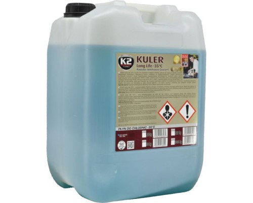 Антифриз K2 KULER -35C 20кг BLUE (W406N) Антифриз K2 KULER -35C 20кг BLUE (W406N)