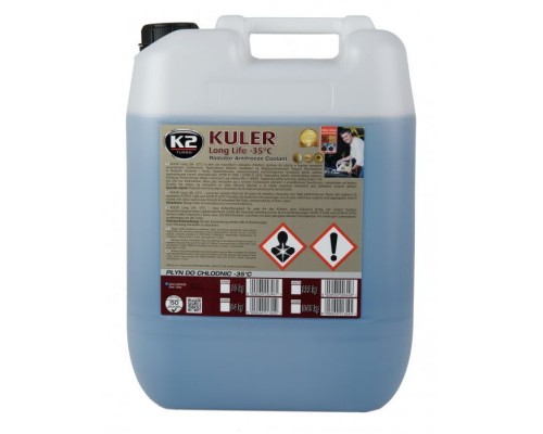 Антифриз K2 KULER -35C 20кг BLUE (W406N) Антифриз K2 KULER -35C 20кг BLUE (W406N)