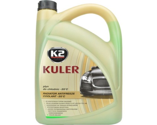 Антифриз K2 KULER -35C 5л GREEN (T205Z) Антифриз K2 KULER -35C 5л GREEN (T205Z)