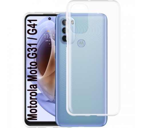 Чохол до мобільного телефона BeCover Motorola Moto G31 / G41 Transparancy (707992) Чохол до мобільного телефона BeCover Motorola Moto G31 / G41 Transparancy (707992)