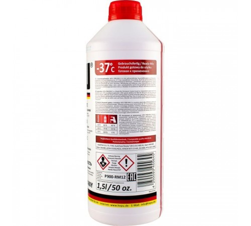 Антифриз HEPU 1.5л червоний (P900-RM12) Антифриз HEPU 1.5л червоний (P900-RM12)