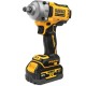 Гайковерт DeWALT 18 В XR Li-lon, 812 Нм, 2 АКБ, ЗУ, чехол (DCF891P2G)