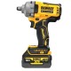 Гайковерт DeWALT 18 В XR Li-lon, 812 Нм, 2 АКБ, ЗУ, чехол (DCF891P2G)