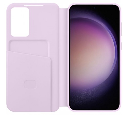 Чохол до мобільного телефона Samsung Galaxy S23 Plus Smart View Wallet Case Lilac (EF-ZS916CVEGRU) Чохол до мобільного телефона Samsung Galaxy S23 Plus Smart View Wallet Case Lilac (EF-ZS916CVEGRU)