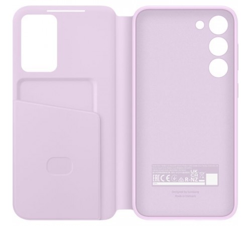 Чохол до мобільного телефона Samsung Galaxy S23 Plus Smart View Wallet Case Lilac (EF-ZS916CVEGRU) Чохол до мобільного телефона Samsung Galaxy S23 Plus Smart View Wallet Case Lilac (EF-ZS916CVEGRU)